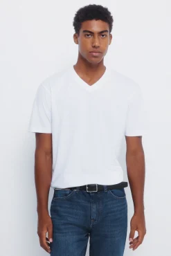 T-shirt basique col V