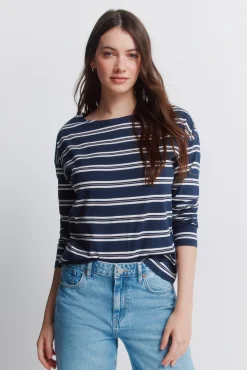 T-shirt boutons à l'épaule