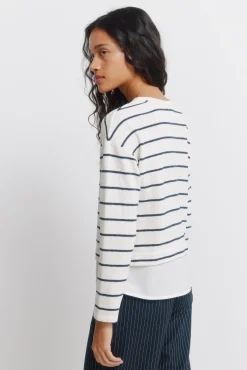 T-shirt chenille bi-mati&egrave;re