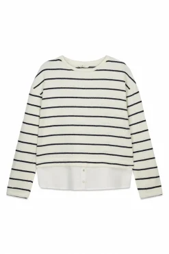 T-shirt chenille bi-mati&egrave;re