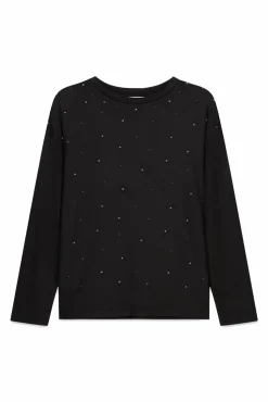 T-shirt clouté sur le devant