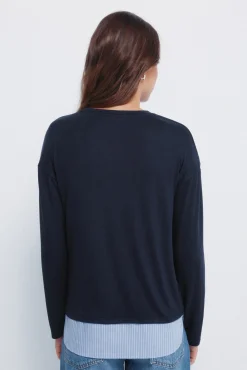 T-shirt combiné