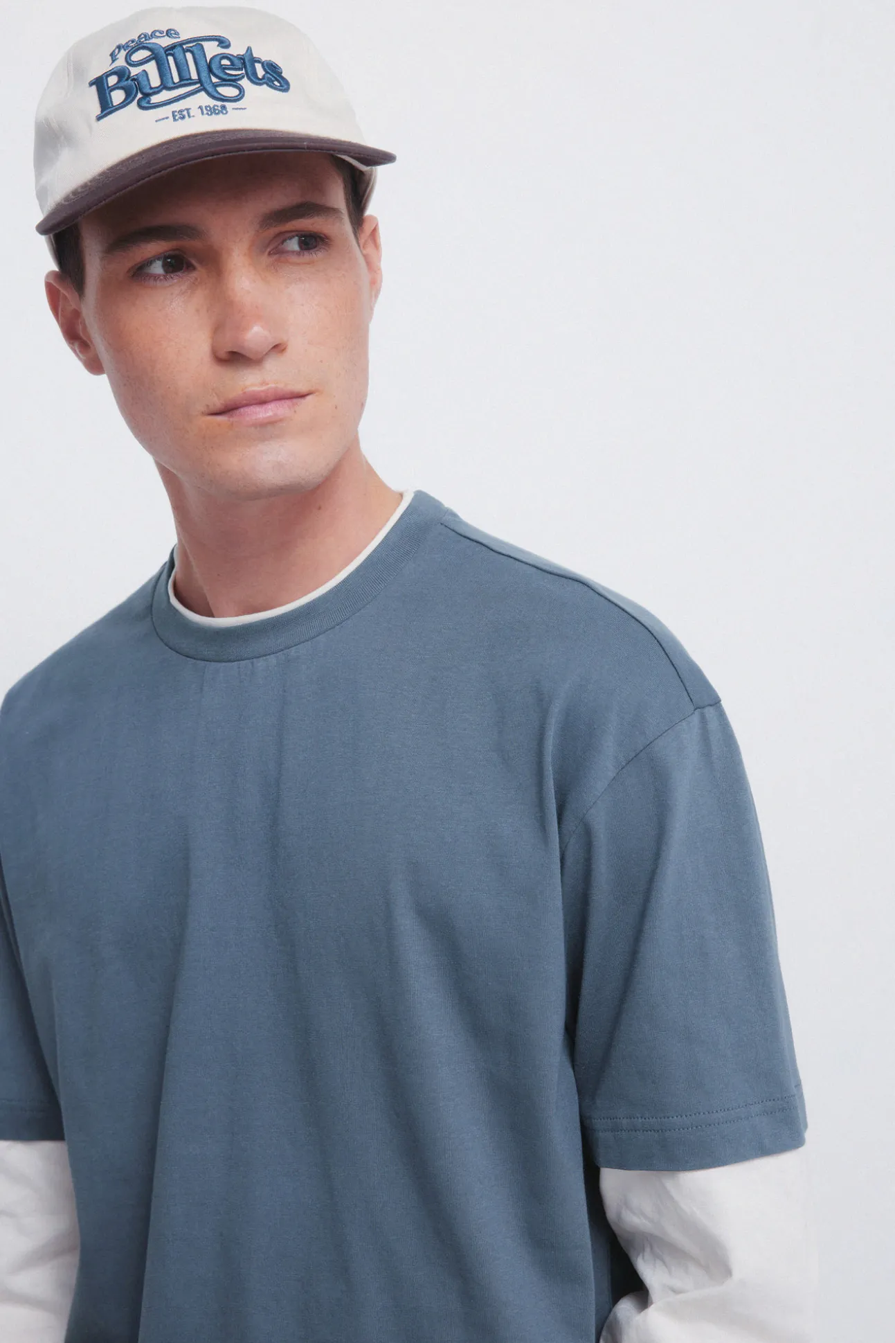 T-shirt double à manche longues