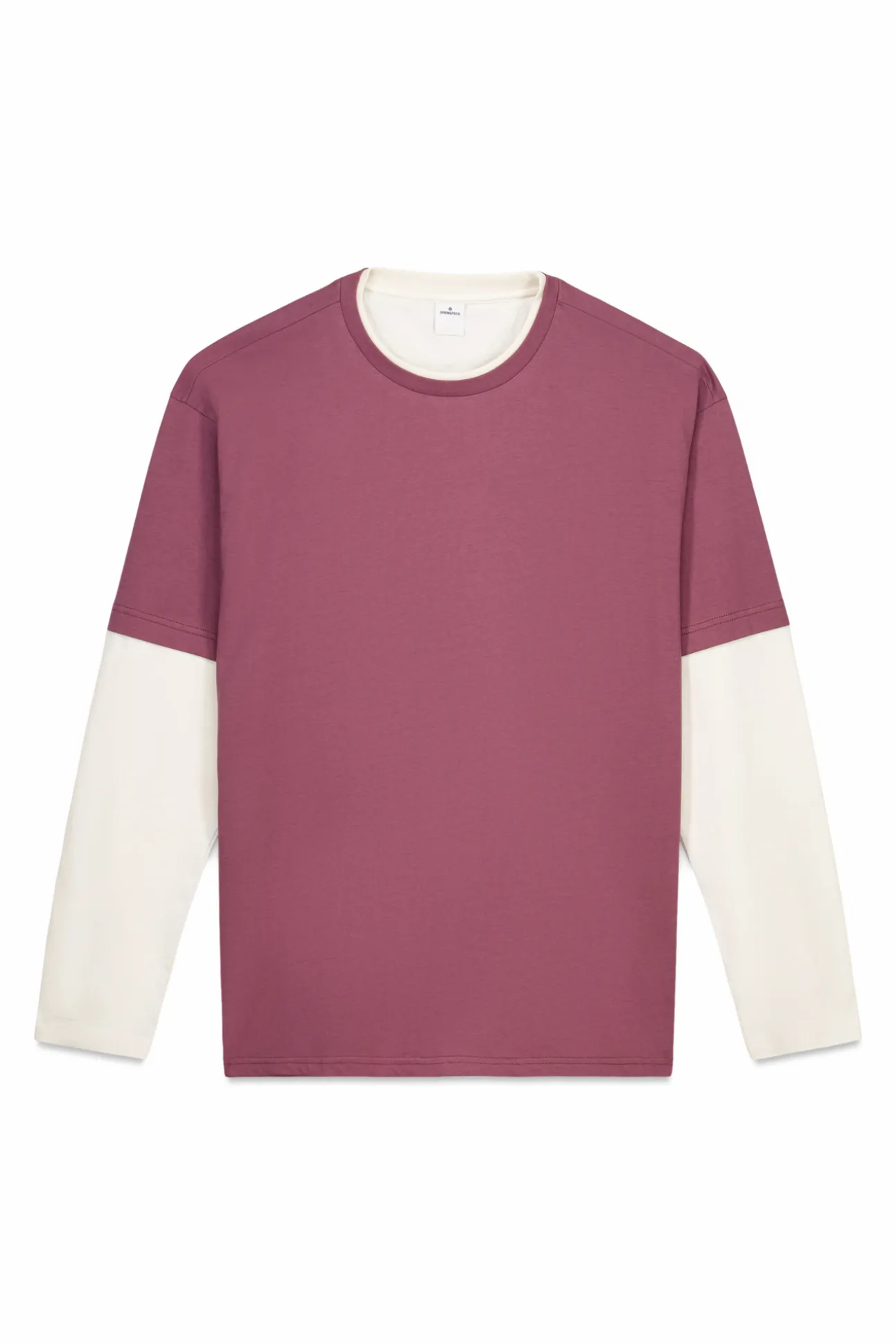 T-shirt double à manche longues