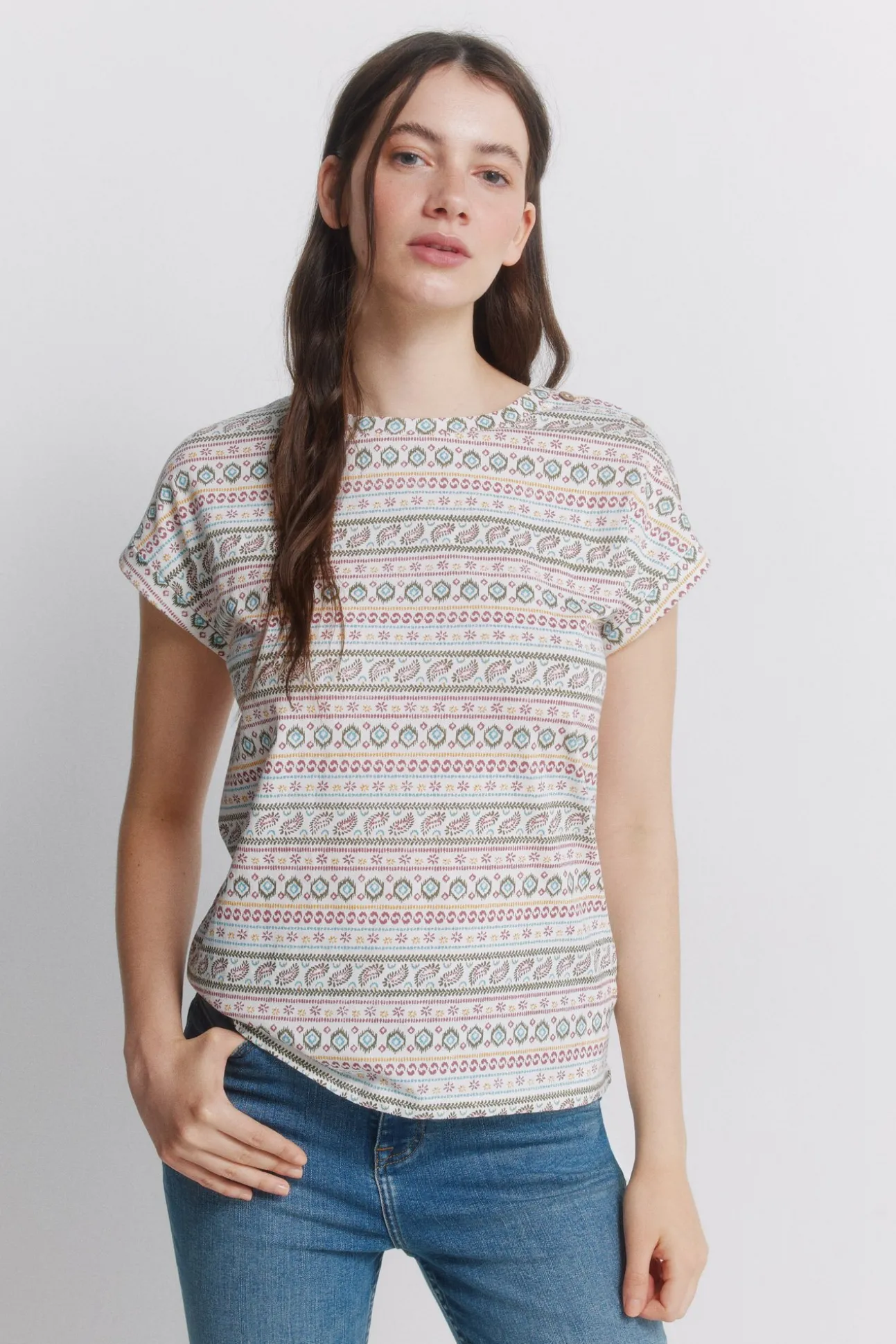 T-shirt manches courtes en coton