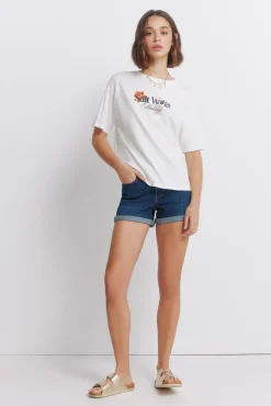 T-shirt manches courtes tropical