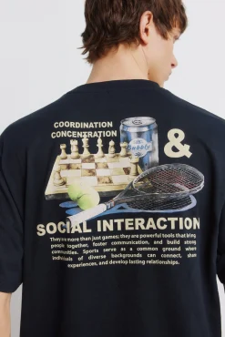 T-shirt social interaction