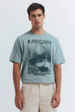 T-shirt trou de golf