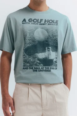 T-shirt trou de golf