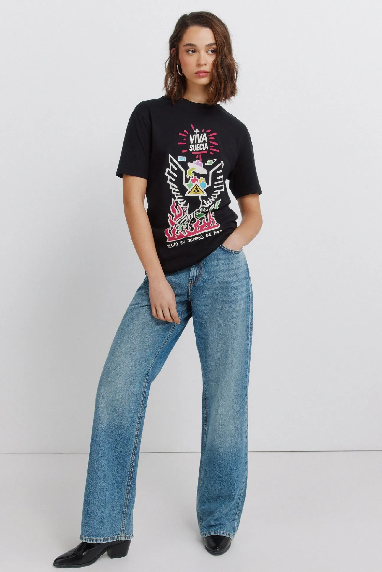 T-shirt Viva Suecia