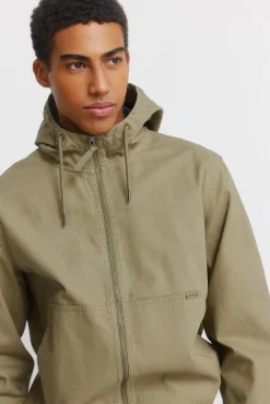 Veste &agrave; capuche en coton
