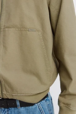 Veste &agrave; capuche en coton
