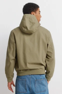 Veste &agrave; capuche en coton
