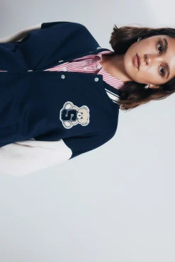 Veste de baseball ours