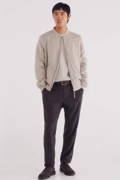 Veste effet daim micro-perfor&eacute;