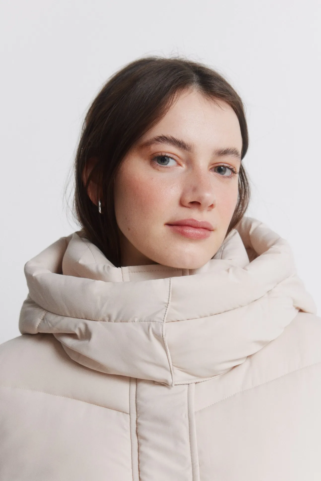 Veste matelassée avec capuche