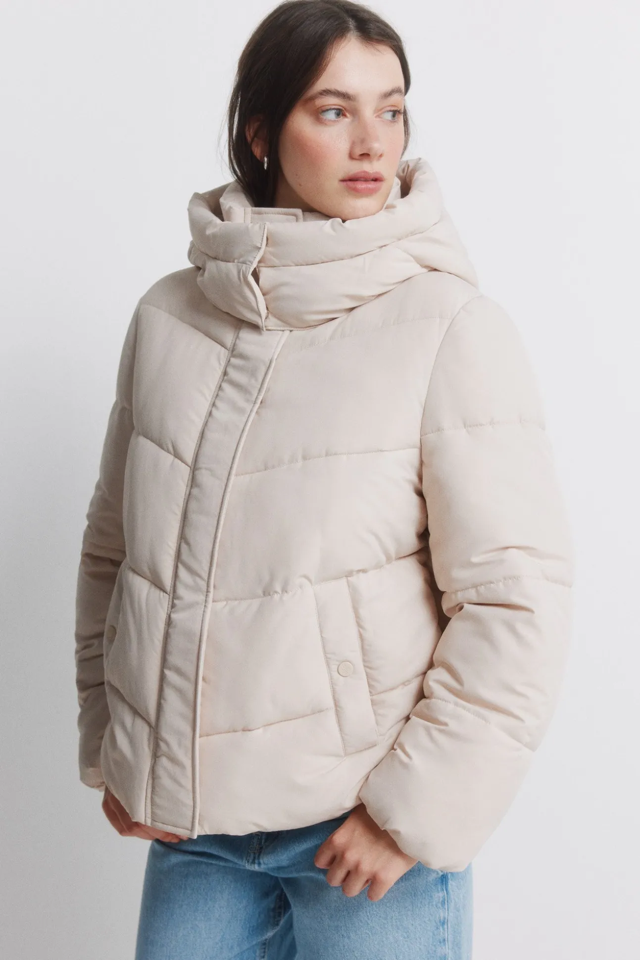 Veste matelassée avec capuche