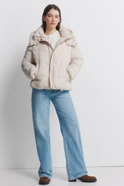 Veste matelassée avec capuche