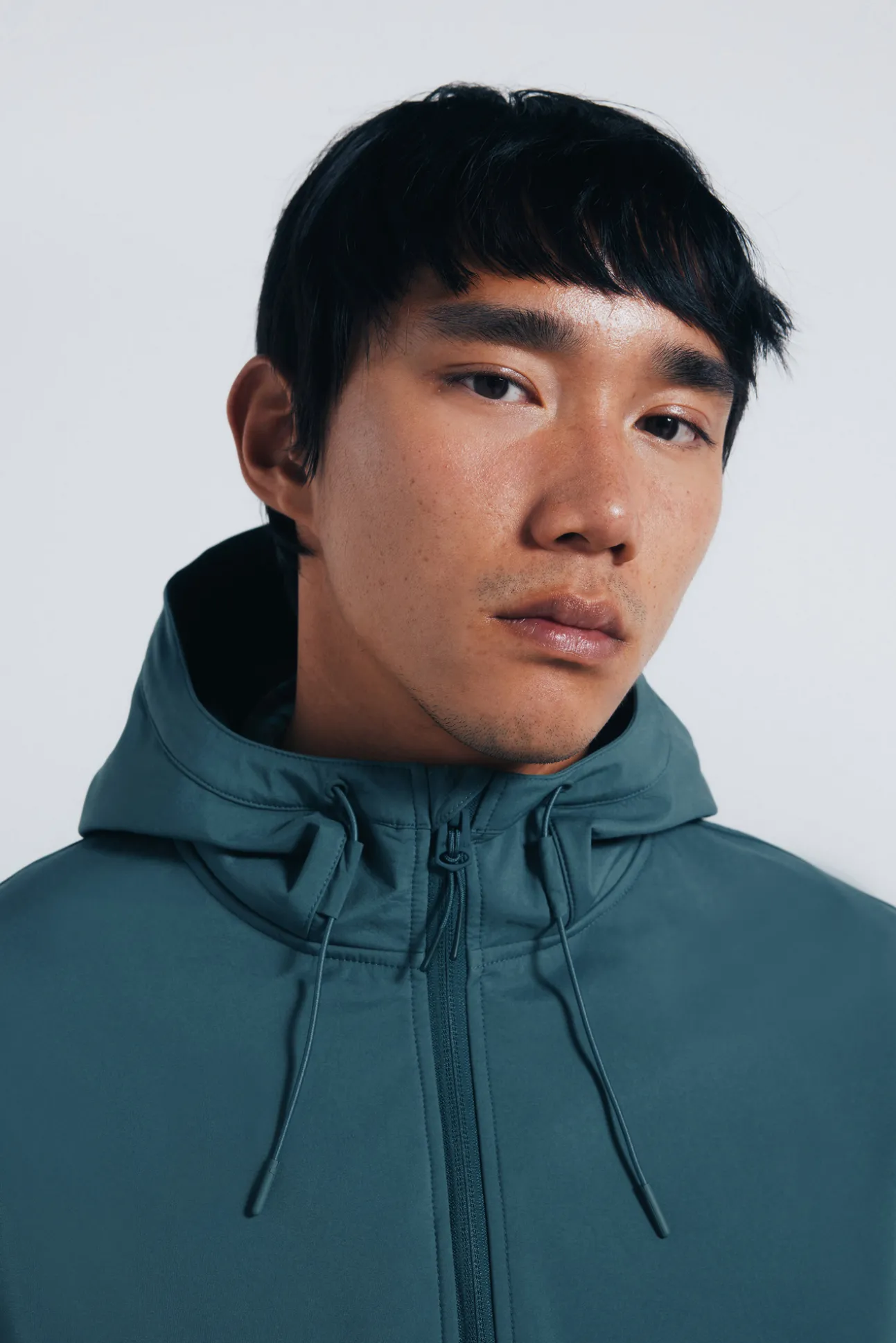 Veste softshell à capuche