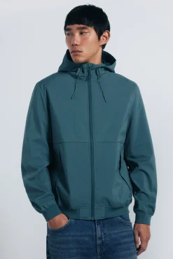 Veste softshell à capuche