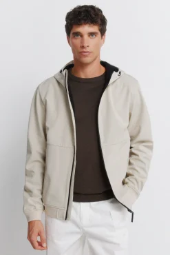 Veste softshell à capuche