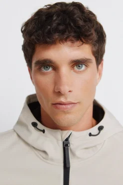Veste softshell à capuche