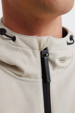 Veste softshell à capuche