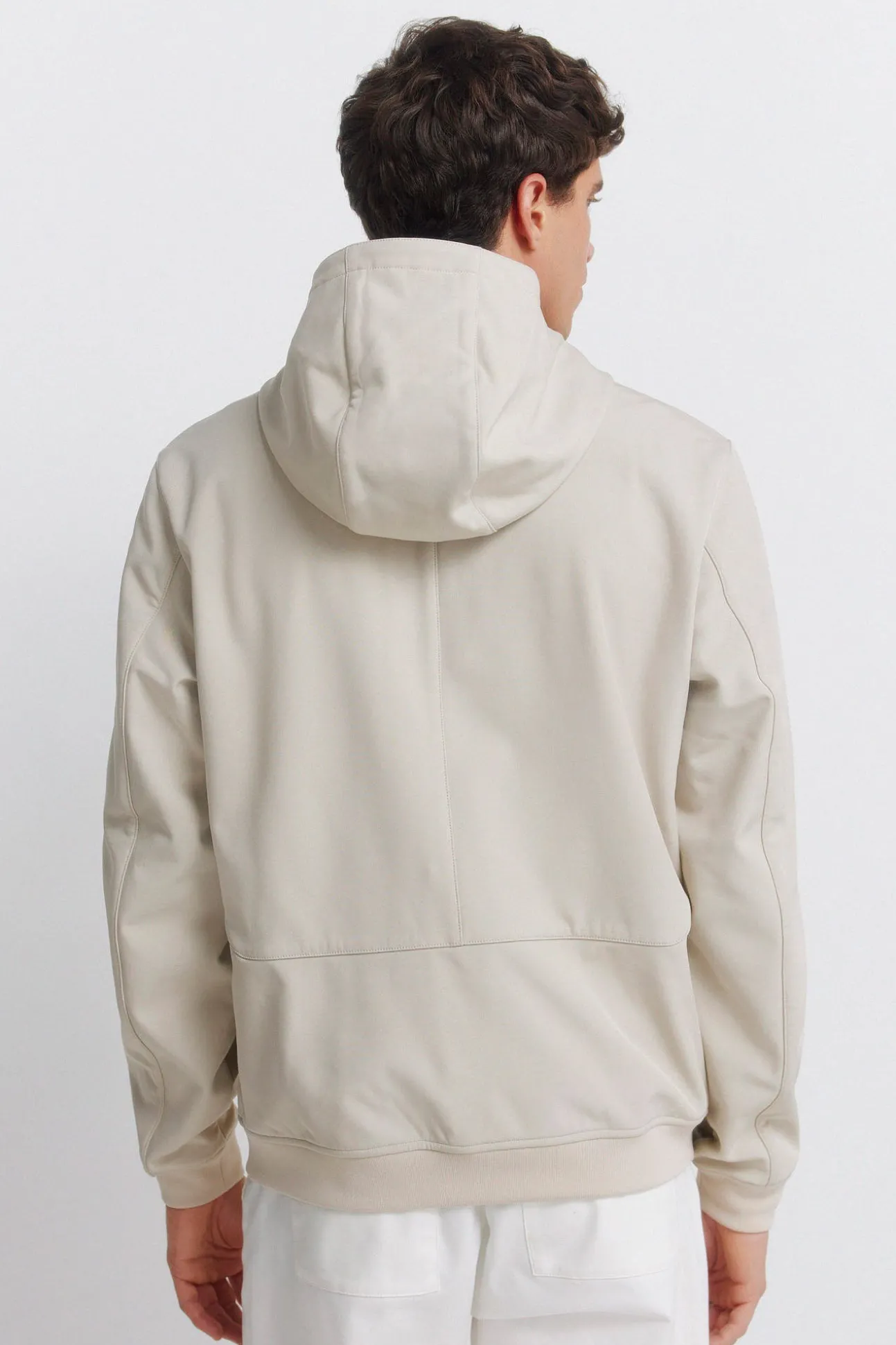 Veste softshell à capuche